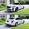Fits Cadillac CT5 2020-2024 Full Headlight Taillight Precut Smoked PPF Tint Kit Film Overlay  - Bogar Tech Designs