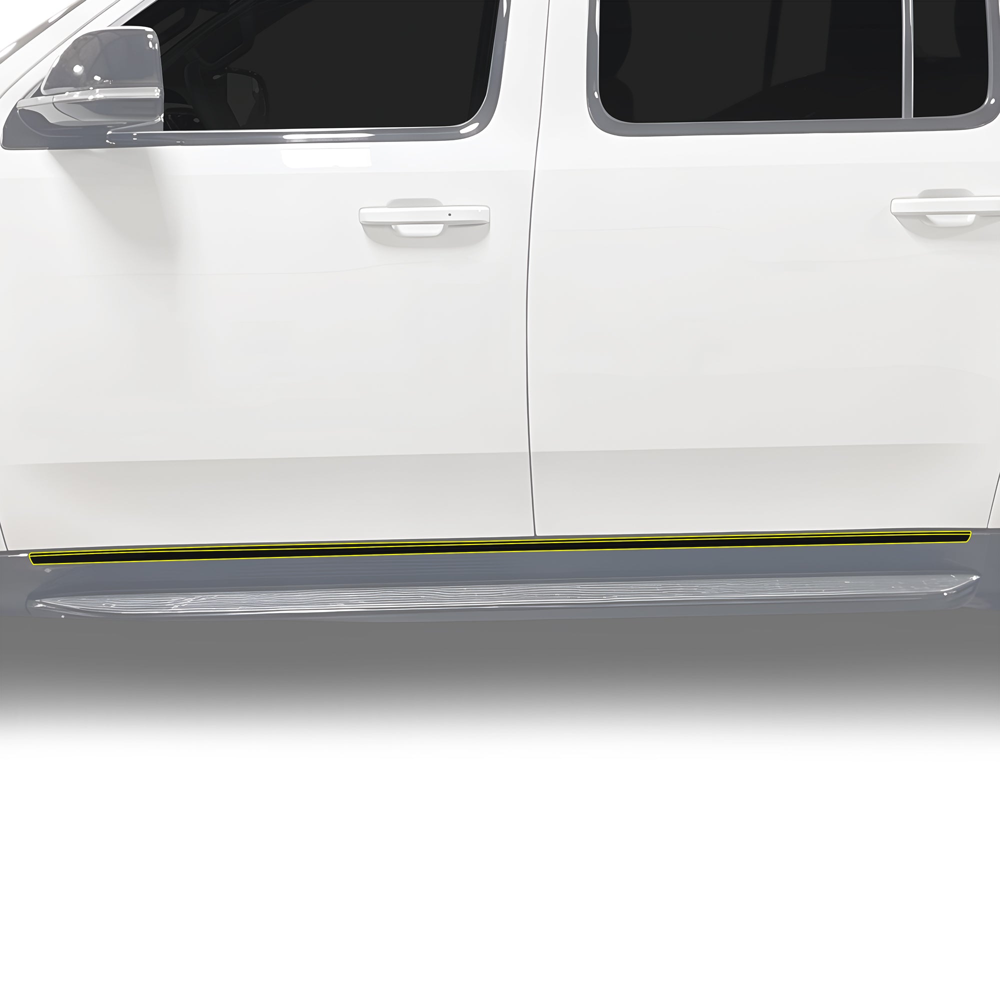 Fits Jeep Grand Wagoneer L 2026-2027 Vinyl Chrome Delete Grille Blackout Decal Stickers Overlay Film - Bogar Tech Designs