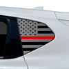 Fits Acura ADX 2025-2026 Quarter Window American Flag Vinyl Decal Stickers - Bogar Tech Designs