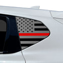 Fits Acura ADX 2025-2026 Quarter Window American Flag Vinyl Decal Stickers - Bogar Tech Designs