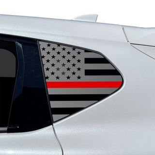Fits Acura ADX 2025-2026 Quarter Window American Flag Vinyl Decal Stickers - Bogar Tech Designs