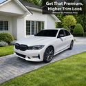 Fits BMW 3 Series 2019-2022 Vinyl Chrome Delete Grille Blackout Decal Stickers Overlay Film - Bogar Tech Designs