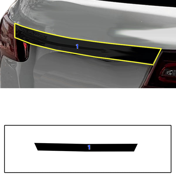 Fits Acura MDX 2014-2016 Vinyl Chrome Delete Grille Blackout Decal Stickers Overlay Film - Bogar Tech Designs