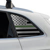 Fits Audi Q5 2009-2017 Quarter Window American Flag Vinyl Decal Stickers - Bogar Tech Designs
