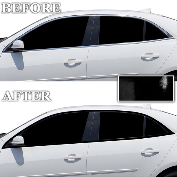 Fits Chevrolet Malibu 2013-2015 Vinyl Chrome Delete Grille Blackout Decal Stickers Overlay Film - Bogar Tech Designs