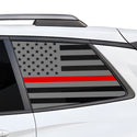 Fits Honda Passport 2019-2025 Quarter Window American Flag Vinyl Decal Stickers - Bogar Tech Designs