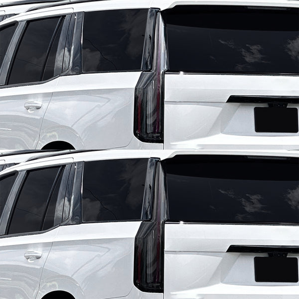 Fits Cadillac Escalade 2025-2026 Full Headlight Taillight Precut Smoked PPF Tint Kit Film Overlay  - Bogar Tech Designs
