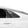 Fits Kia K5 2021-2026 Quarter Window American Flag Vinyl Decal Stickers - Bogar Tech Designs