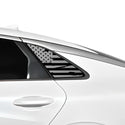 Fits Kia K5 2021-2026 Quarter Window American Flag Vinyl Decal Stickers - Bogar Tech Designs