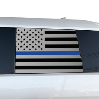 Fits Hyundai Santa Fe 2024-2026 Quarter Window American Flag Vinyl Decal Stickers - Bogar Tech Designs