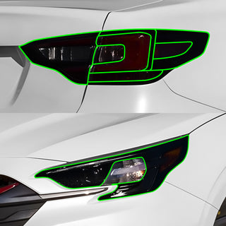 Fits Subaru Legacy 2020-2025 Full Headlight Taillight Precut Smoked PPF Tint Kit Film Overlay  - Bogar Tech Designs