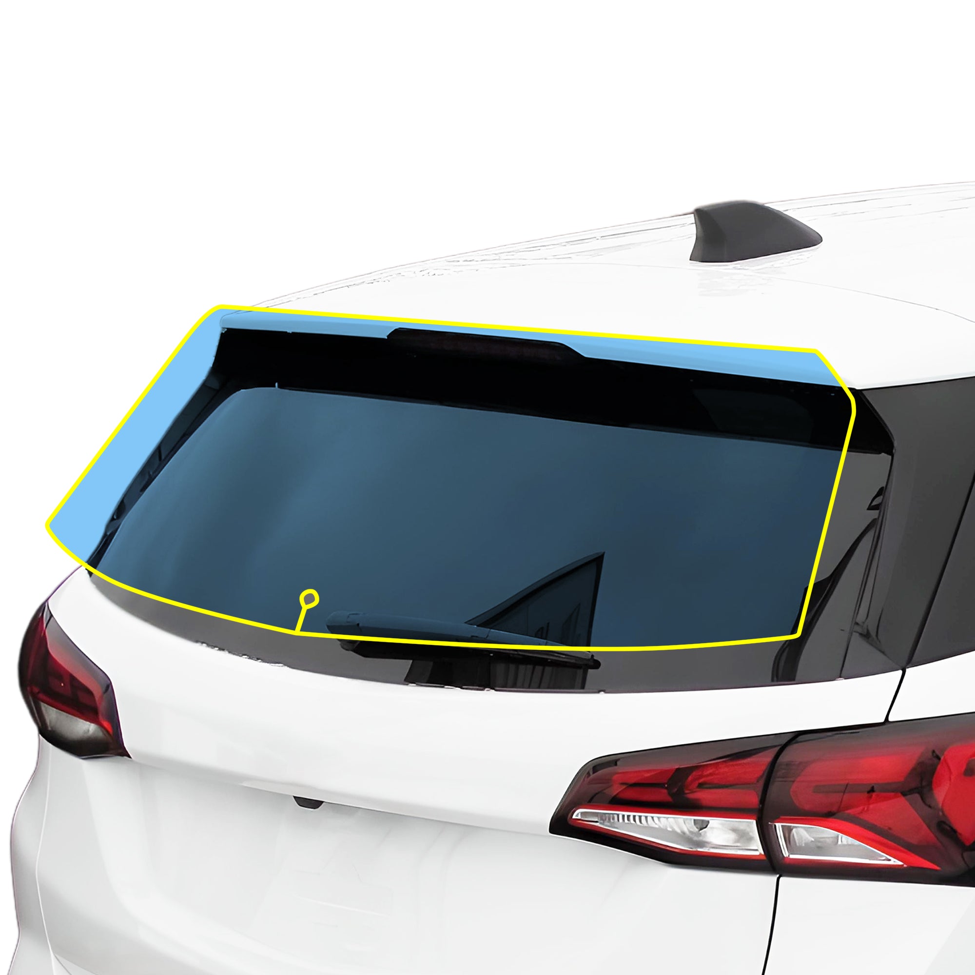 For Chevrolet Equinox 2018-2024 Precut Front Rear Windshield Premium Protection Self Healing Film Kit - Bogar Tech Designs