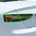 Fits Audi S5 2020-2024 Full Headlight Taillight Precut Smoked PPF Tint Kit Film Overlay  - Bogar Tech Designs