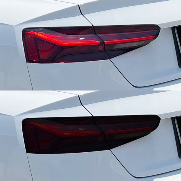 Fits Audi S5 2020-2024 Full Headlight Taillight Precut Smoked PPF Tint Kit Film Overlay  - Bogar Tech Designs