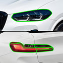 Fits BMW X4 2019-2025 Full Headlight Taillight Precut Smoked PPF Tint Kit Film Overlay  - Bogar Tech Designs