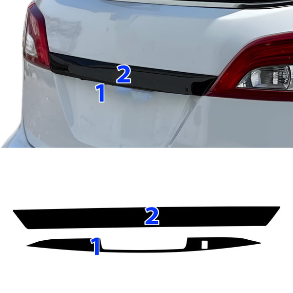 Fits Nissan Quest 2011-2017 Vinyl Chrome Delete Grille Blackout Decal Stickers Overlay Film - Bogar Tech Designs