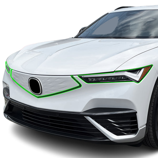 Fits Acura ZDX 2024-2026 Full Headlight Taillight Precut Smoked PPF Tint Kit Film Overlay  - Bogar Tech Designs