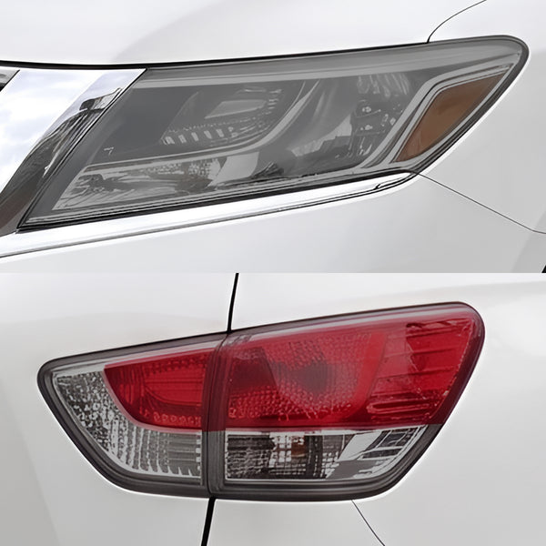 Fits Nissan Pathfinder 2013-2016 Full Headlight Taillight Precut Smoked PPF Tint Kit Film Overlay  - Bogar Tech Designs