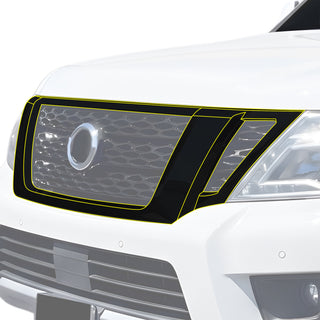Fits Nissan Armada 2017-2020 Vinyl Chrome Delete Grille Blackout Decal Stickers Overlay Film - Bogar Tech Designs