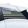 Fits Nissan Kicks 2025-2027 Quarter Window American Flag Vinyl Decal Stickers - Bogar Tech Designs