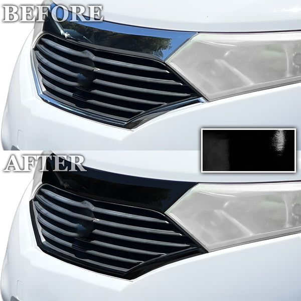 Fits Nissan Quest 2011-2017 Vinyl Chrome Delete Grille Blackout Decal Stickers Overlay Film - Bogar Tech Designs