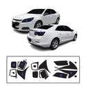 Fits Chevrolet Malibu 2013-2015 Full Headlight Taillight Precut Smoked PPF Tint Kit Film Overlay  - Bogar Tech Designs