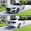 Fits Audi A5 Sportback 2018-2024 Full Headlight Taillight Precut Smoked PPF Tint Kit Film Overlay  - Bogar Tech Designs