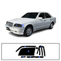 Fits Mercedes-Benz C280 1994-2000 Full Headlight Taillight Precut Smoked PPF Tint Kit Film Overlay  - Bogar Tech Designs