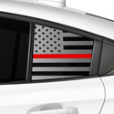 Fits Subaru Legacy 2020-2025 Quarter Window American Flag Vinyl Decal Stickers - Bogar Tech Designs