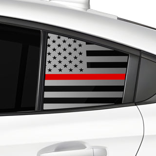 Fits Subaru Legacy 2020-2025 Quarter Window American Flag Vinyl Decal Stickers - Bogar Tech Designs