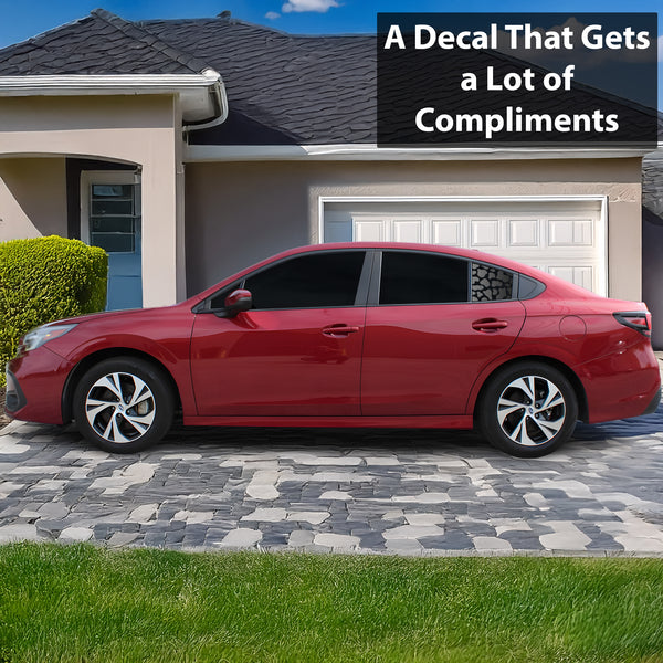 Fits Subaru Legacy 2020-2025 Animal Leopard Cheetah Cow Window Vinyl Decal Stickers - Bogar Tech Designs