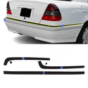 Fits Mercedes-Benz C280 1994-2000 Vinyl Chrome Delete Grille Blackout Decal Stickers Overlay Film - Bogar Tech Designs