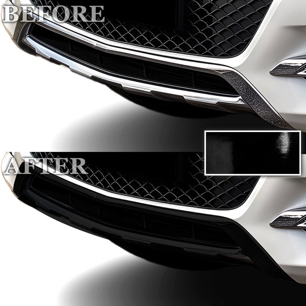 Fits Mercedes-Benz GLK 2013-2015 Vinyl Chrome Delete Grille Blackout Decal Stickers Overlay Film - Bogar Tech Designs