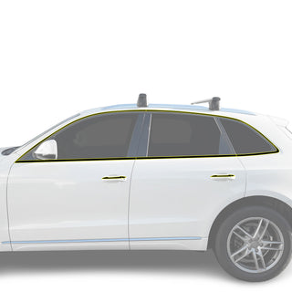 Fits Audi Q5 2013-2017 Vinyl Chrome Delete Grille Blackout Decal Stickers Overlay Film - Bogar Tech Designs