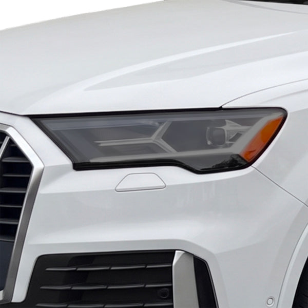 Fits Audi Q7 2020-2024 Full Headlight Taillight Precut Smoked PPF Tint Kit Film Overlay  - Bogar Tech Designs