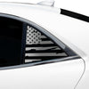 Fits Chevrolet Malibu 2013-2015 Quarter Window American Flag Vinyl Decal Stickers - Bogar Tech Designs