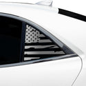 Fits Chevrolet Malibu 2013-2015 Quarter Window American Flag Vinyl Decal Stickers - Bogar Tech Designs