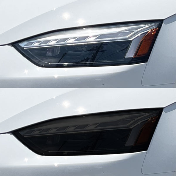 Fits Audi S5 2020-2024 Full Headlight Taillight Precut Smoked PPF Tint Kit Film Overlay  - Bogar Tech Designs