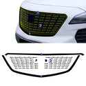 Fits Cadillac XT4 2019-2023 Vinyl Chrome Delete Grille Blackout Decal Stickers Overlay Film - Bogar Tech Designs