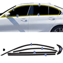 Fits BMW 3 Series 2019-2022 Vinyl Chrome Delete Grille Blackout Decal Stickers Overlay Film - Bogar Tech Designs