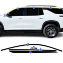 Fits Chevrolet Traverse 2024-2026 Vinyl Chrome Delete Grille Blackout Decal Stickers Overlay Film - Bogar Tech Designs