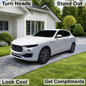Fits Maserati Levante 2017-2020 Full Headlight Taillight Precut Smoked PPF Tint Kit Film Overlay  - Bogar Tech Designs