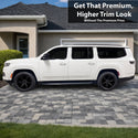 Fits Jeep Grand Wagoneer L 2026-2027 Vinyl Chrome Delete Grille Blackout Decal Stickers Overlay Film - Bogar Tech Designs