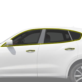 Fits Maserati Levante 2017-2020 Vinyl Chrome Delete Grille Blackout Decal Stickers Overlay Film - Bogar Tech Designs