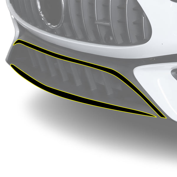 Fits Mercedes-Benz CLE 2024-2026 Vinyl Chrome Delete Grille Blackout Decal Stickers Overlay Film - Bogar Tech Designs