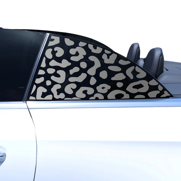 Fits Mercedes-Benz CLE Convertible 2024-2026 Animal Leopard Cheetah Cow Window Vinyl Decal Stickers - Bogar Tech Designs