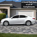 Fits Lexus ES 2013-2018 Animal Leopard Cheetah Cow Window Vinyl Decal Stickers - Bogar Tech Designs