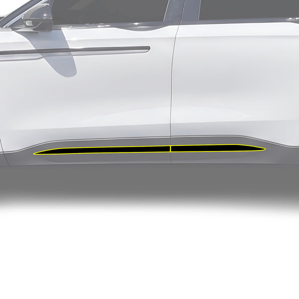 Fits Lincoln Nautilus 2024-2026 Vinyl Chrome Delete Grille Blackout Decal Stickers Overlay Film - Bogar Tech Designs