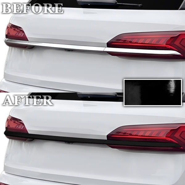 Fits Audi Q7 2020-2024 Vinyl Chrome Delete Grille Blackout Decal Stickers Overlay Film - Bogar Tech Designs