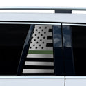 Fits Mercedes-Benz GLS 2017-2019 Quarter Window American Flag Vinyl Decal Stickers - Bogar Tech Designs
